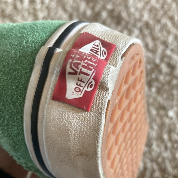 Green Old Skool Vans - Picture 9 of 10